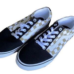 Brand new checkerboard Vans
